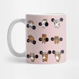 OLYMPIC LIFTING English Bulldog Mug